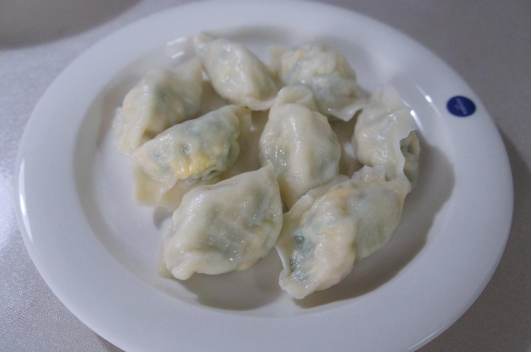 黄瓜虾仁鸡蛋饺子