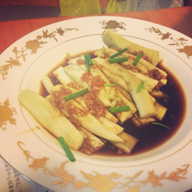 凉拌蒸茄子