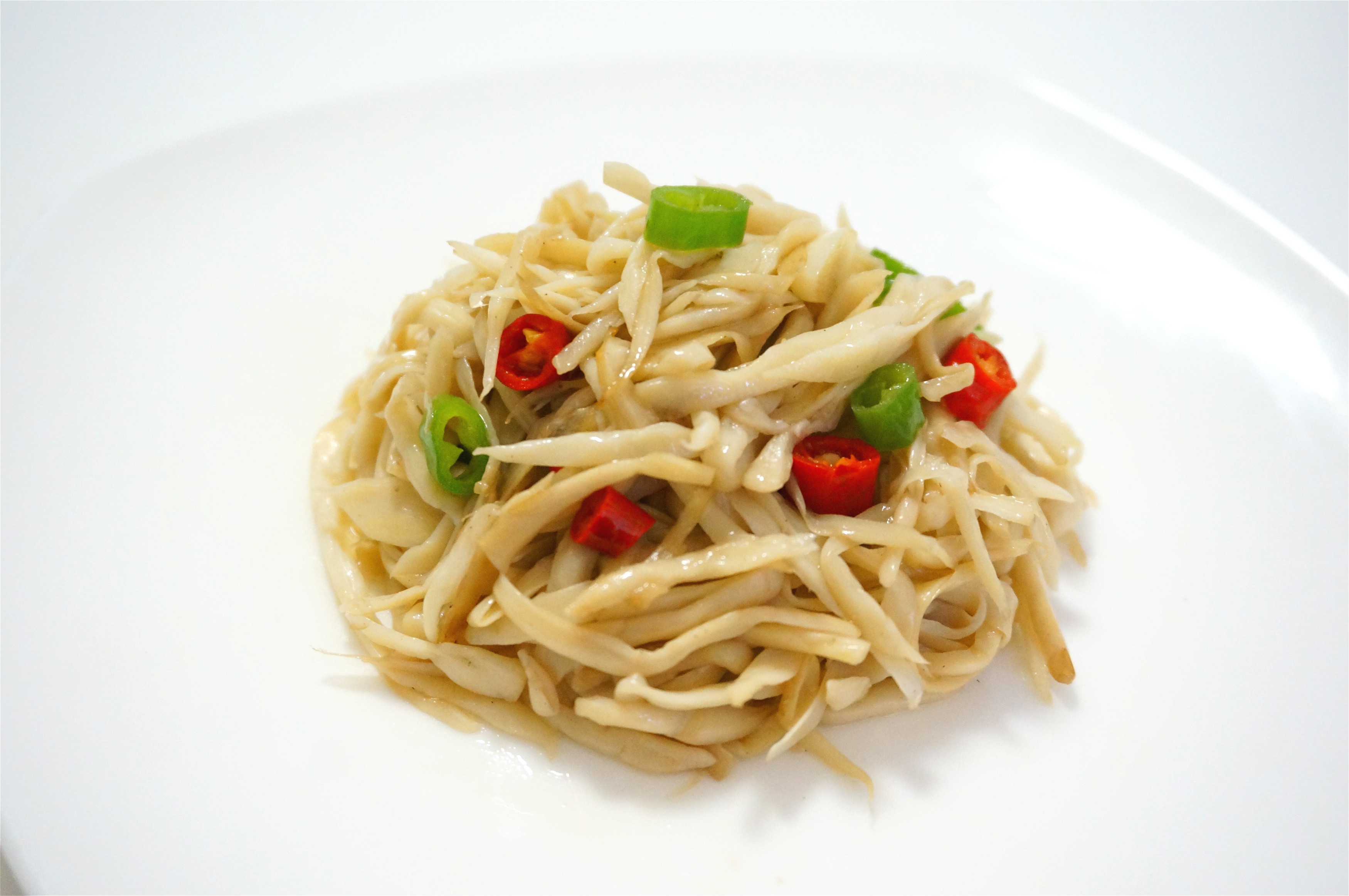 干煸手撕杏鲍菇