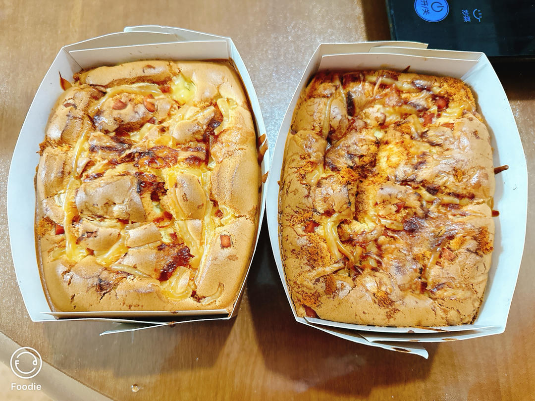 网红肉松金枕蛋糕，无泡打粉