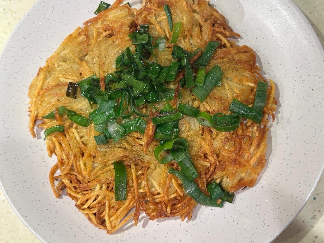 香煎土豆丝饼（超简单）