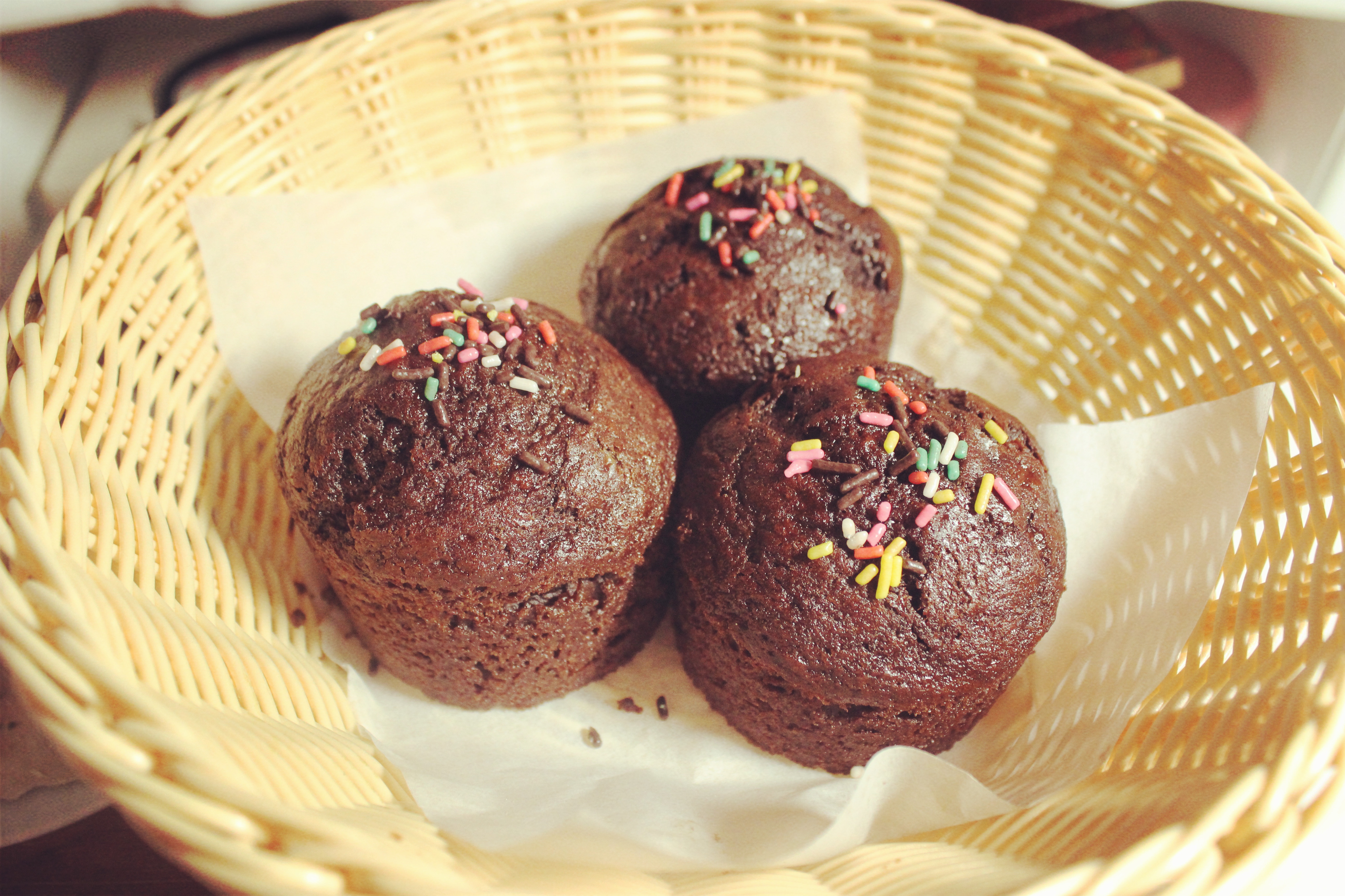 红糖全麦香蕉马芬