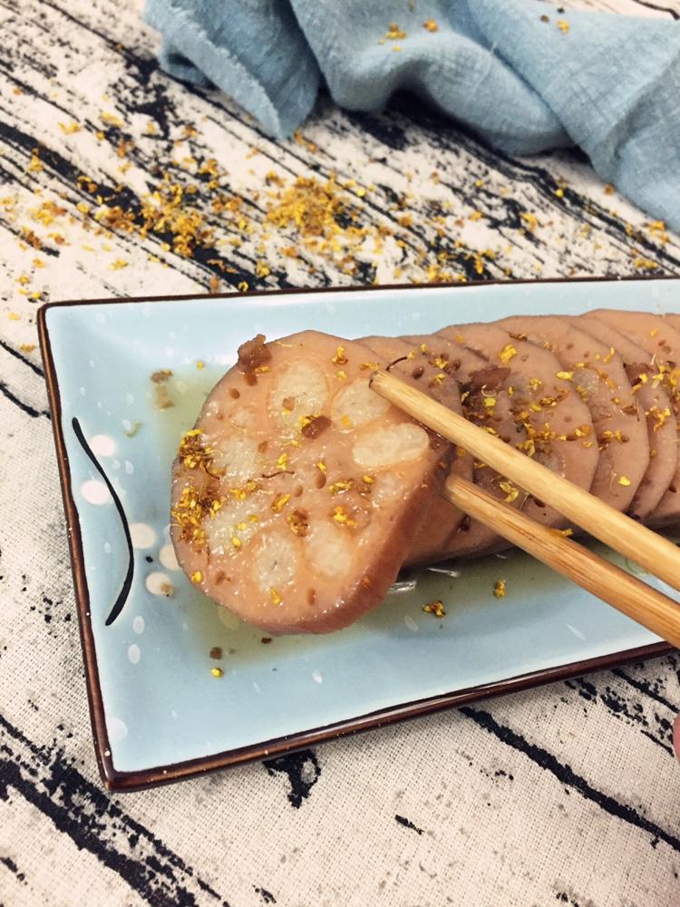 桂花糯米藕的做法