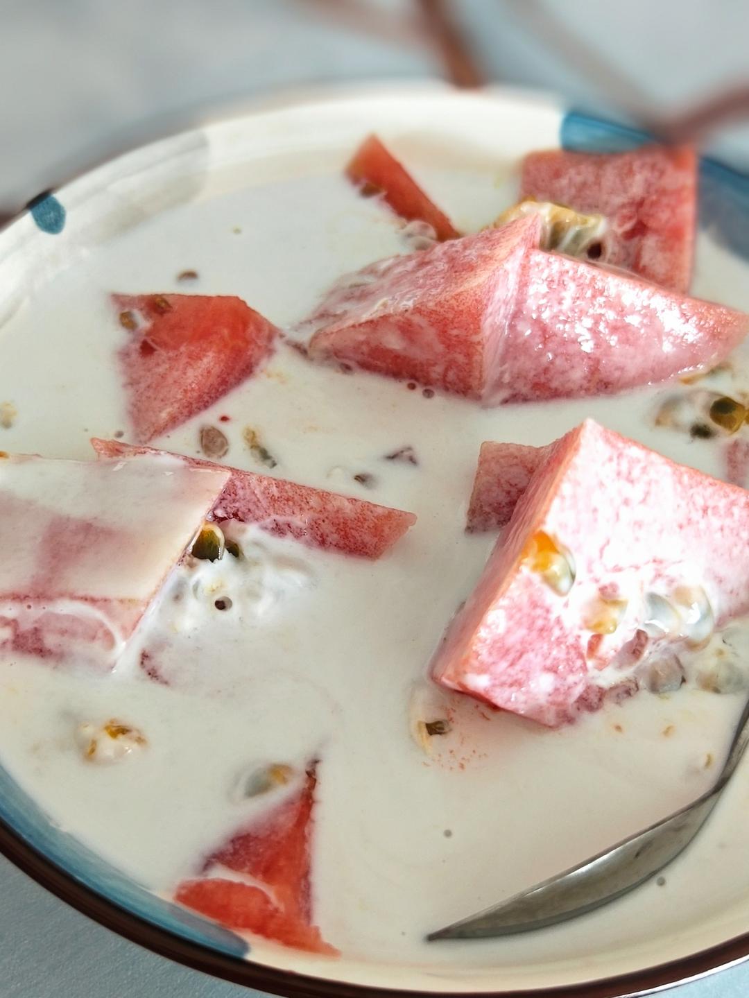 【夏日饮品】古茗西瓜椰椰