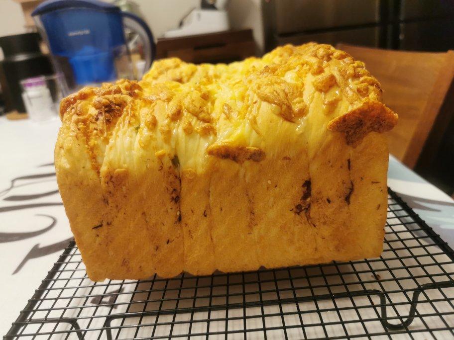 肉松吐司【超多料香爆马苏里拉】