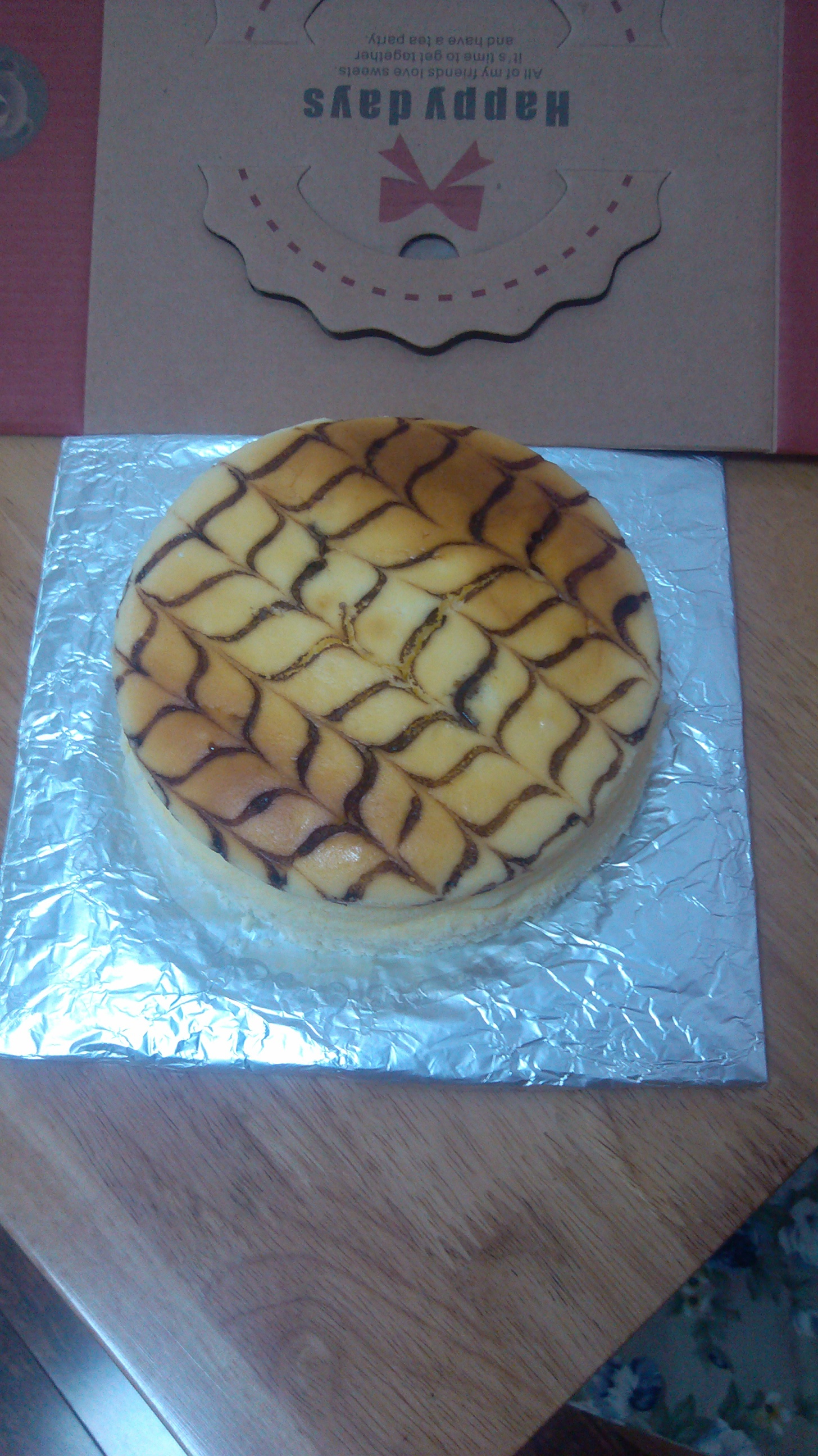 大理石纹芝士蛋糕