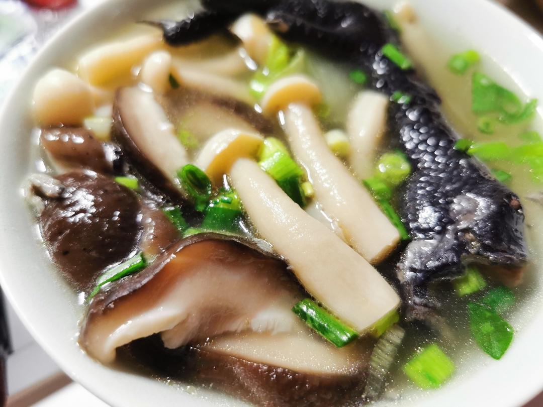 乌鸡双菇汤（儿童也能喝的元气汤）