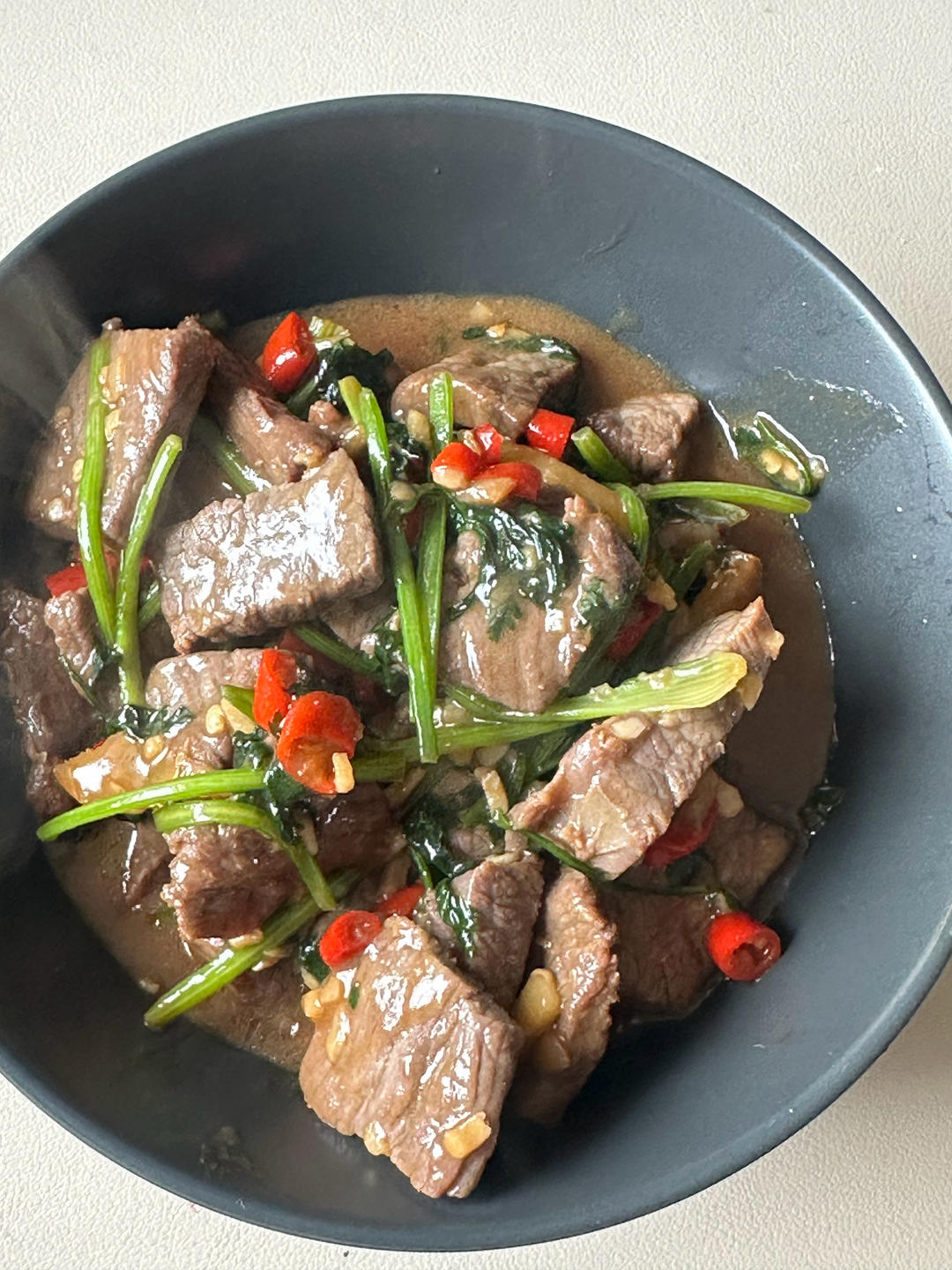 小炒黄牛肉