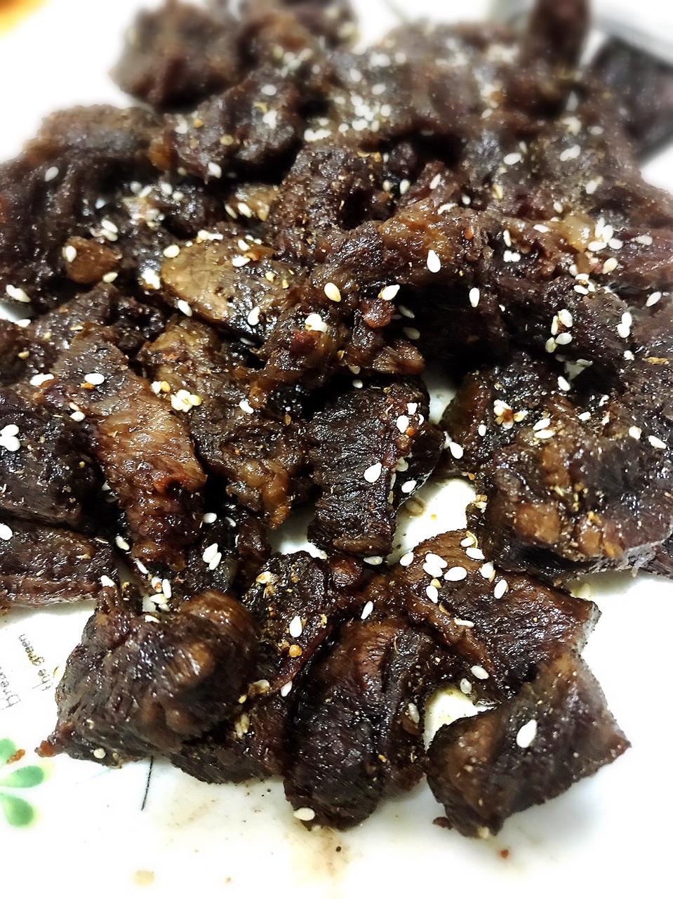 懒人版微波牛肉干