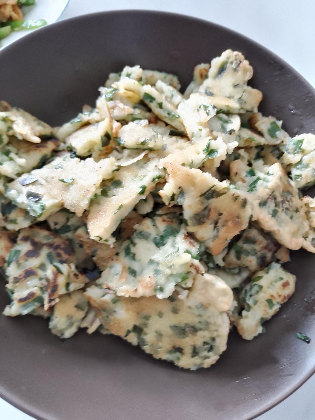 韭菜粑粑（韭菜饼）