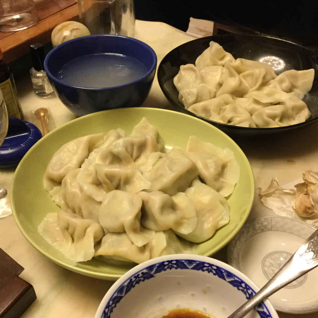 芹菜猪肉馅儿饺子