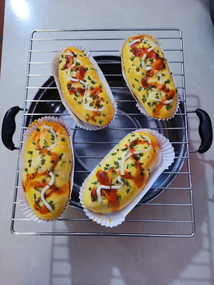 肉松火腿小面包