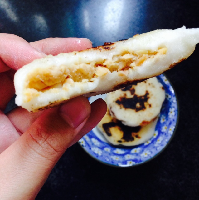 红豆糯米饼