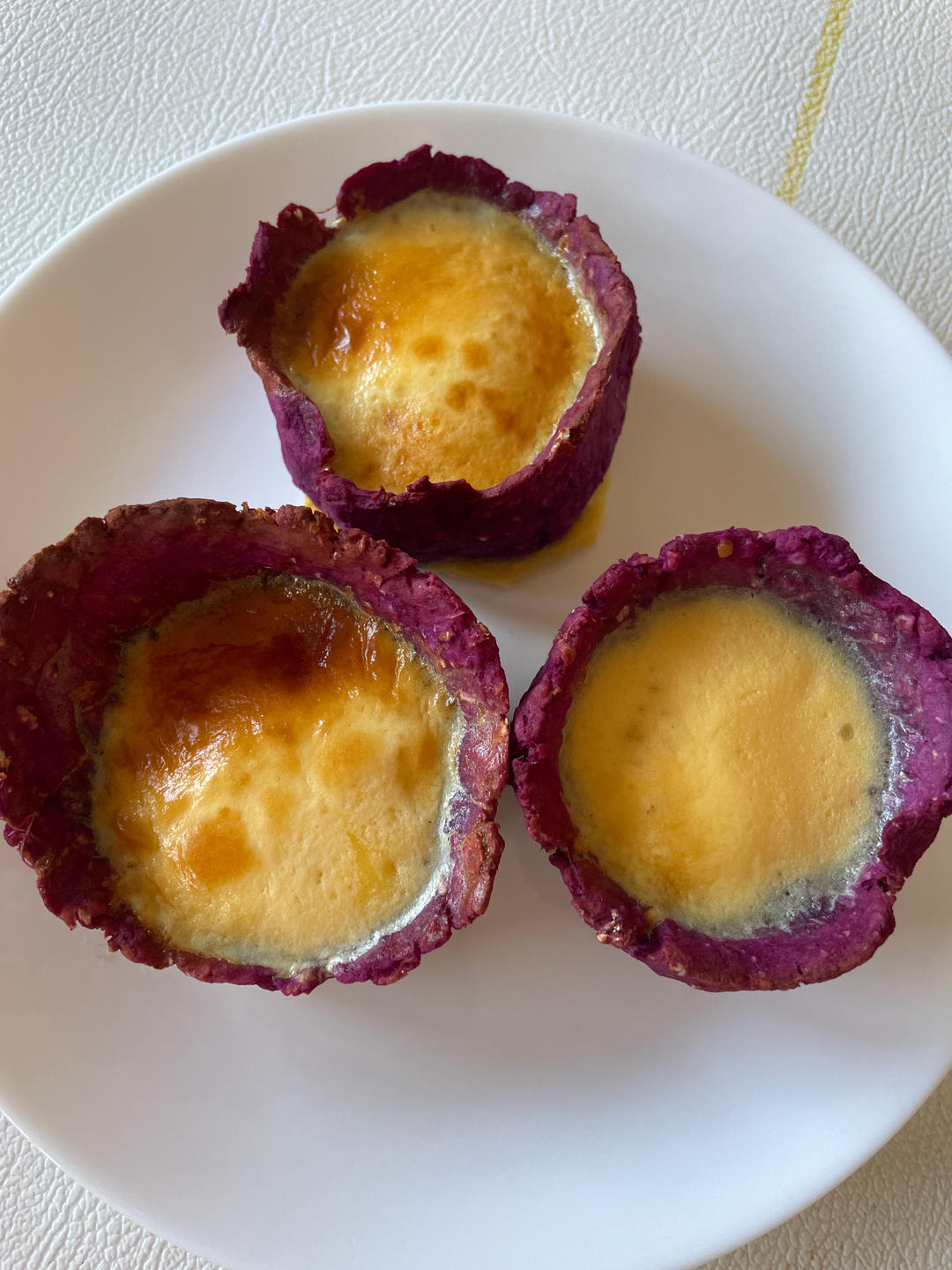 红薯的天花板吃法，健康低脂版神仙蛋挞！