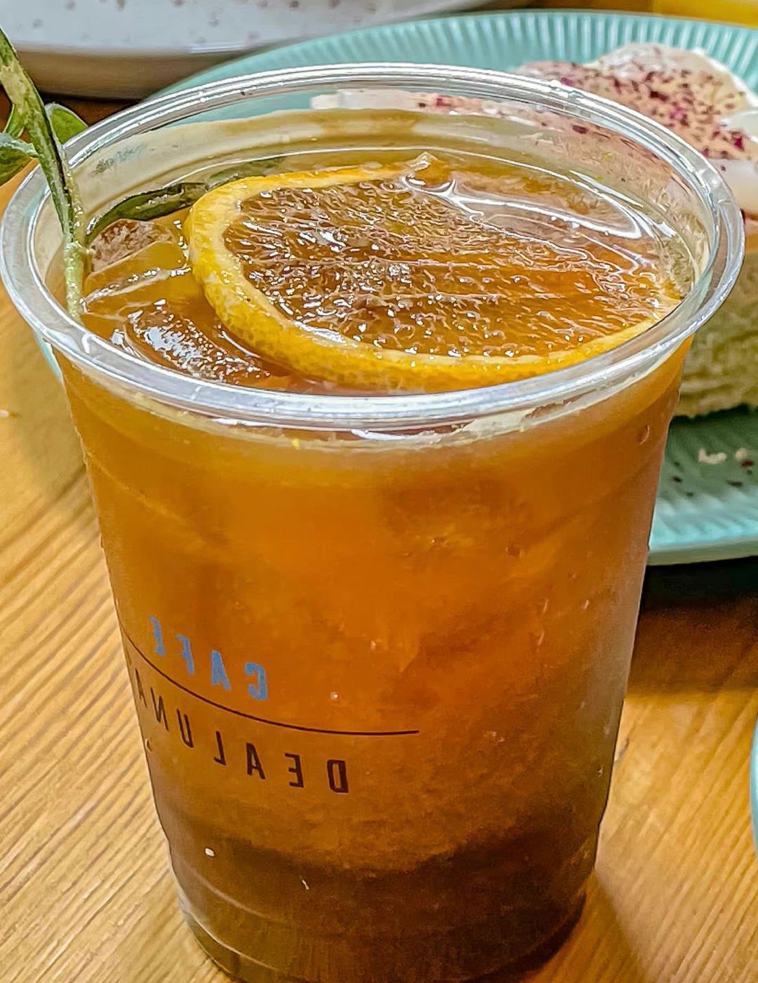 香橙🍊冰美式咖啡