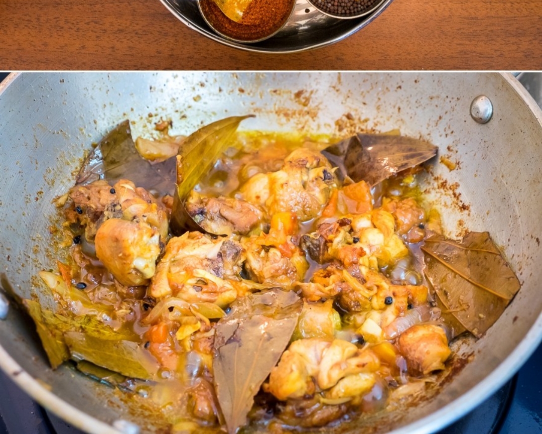 尼泊尔家常菜--姜黄咖喱鸡chicken curry的做法