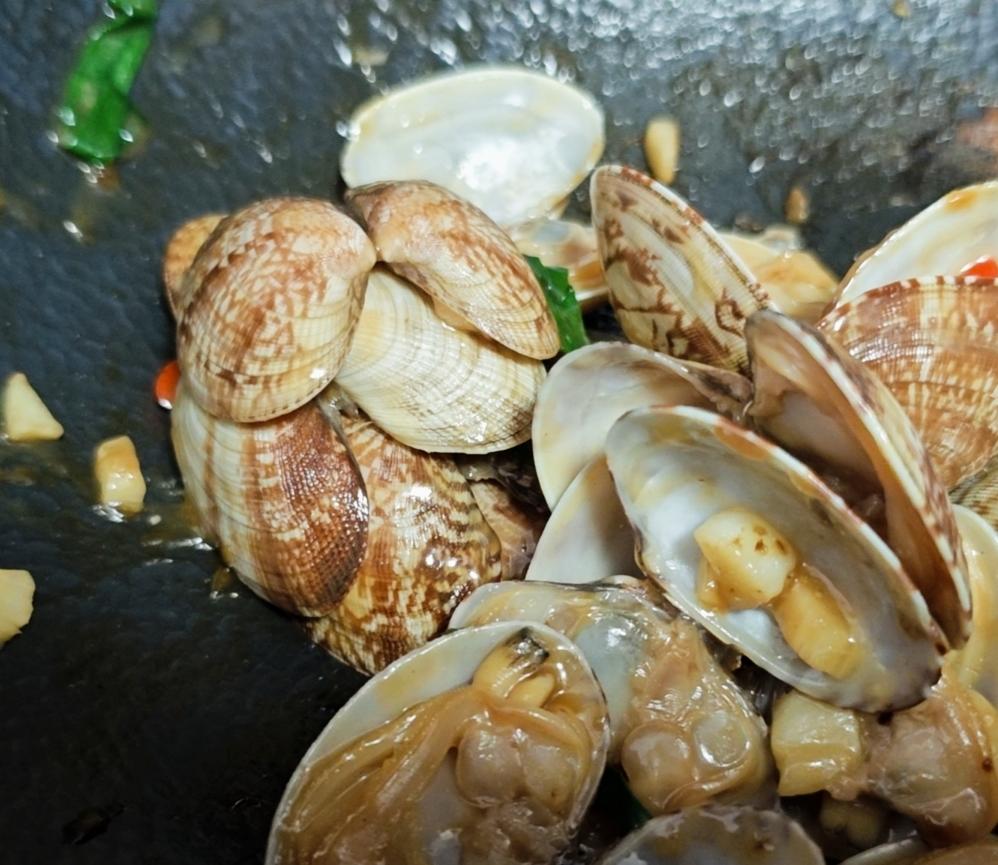 炒花蛤