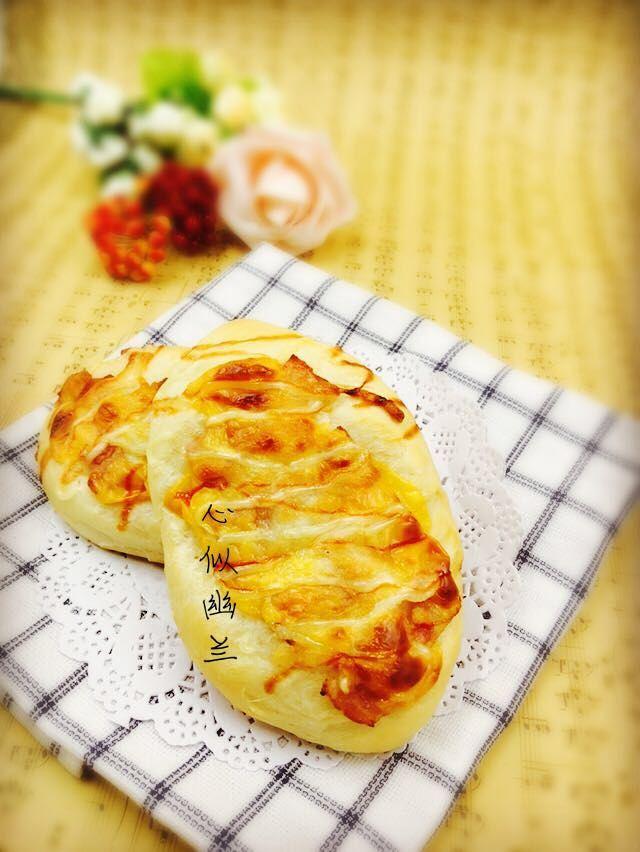 芝士培根面包（手工揉面，冷藏发酵）