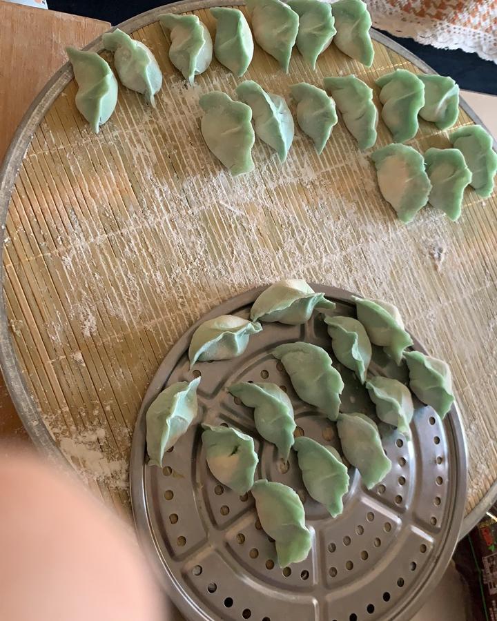 白菜饺子详细包法