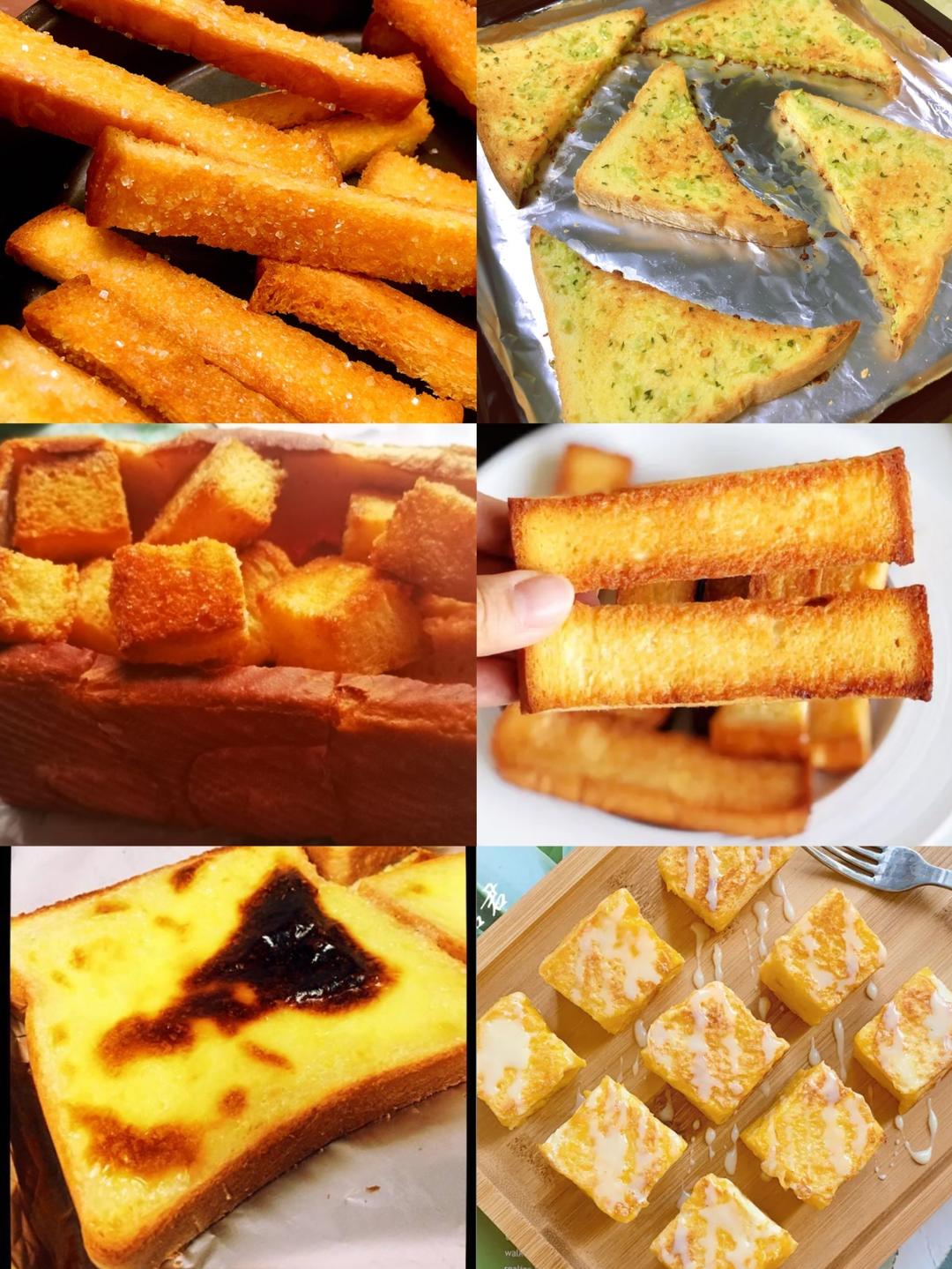 厚吐司多重吃法