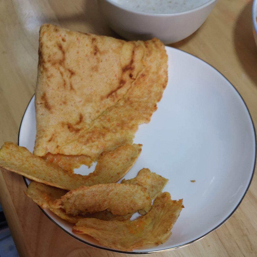 营养早餐 胡萝卜鸡蛋饼
