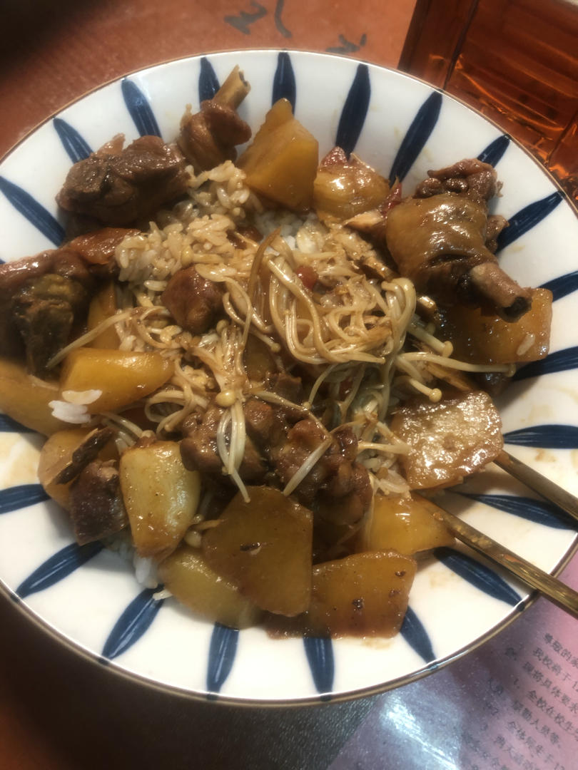 外卖第一名，简单在家做|黄焖鸡米饭