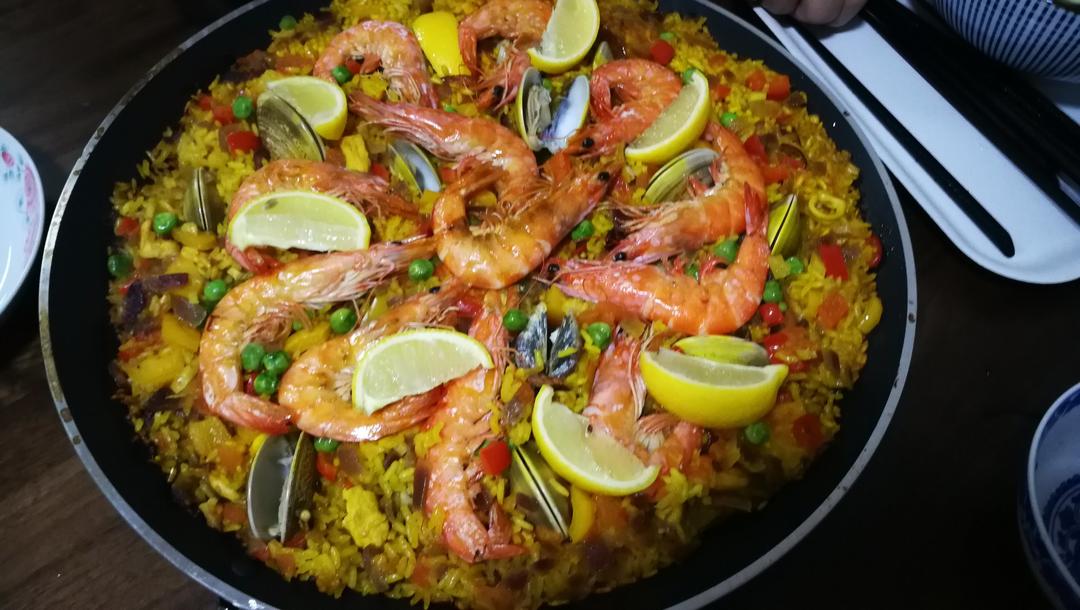 【曼食慢语】Seafood Paella 西班牙海鲜饭