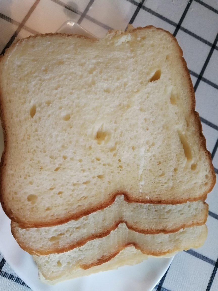 超级好吃的原味面包（面包机版）
