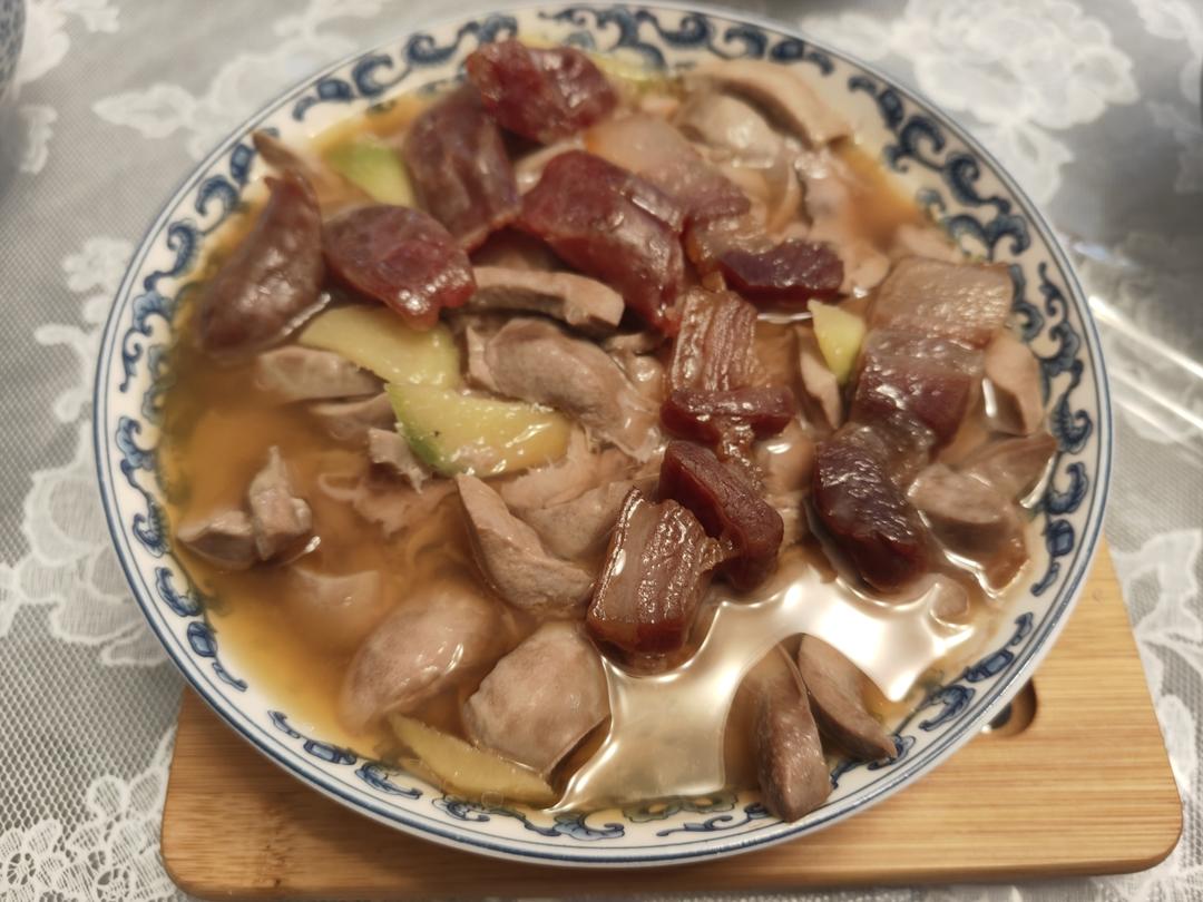 腊味猪腰焗饭