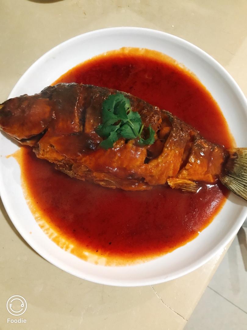 糖醋鱼（媲美饭店超简单高颜值）