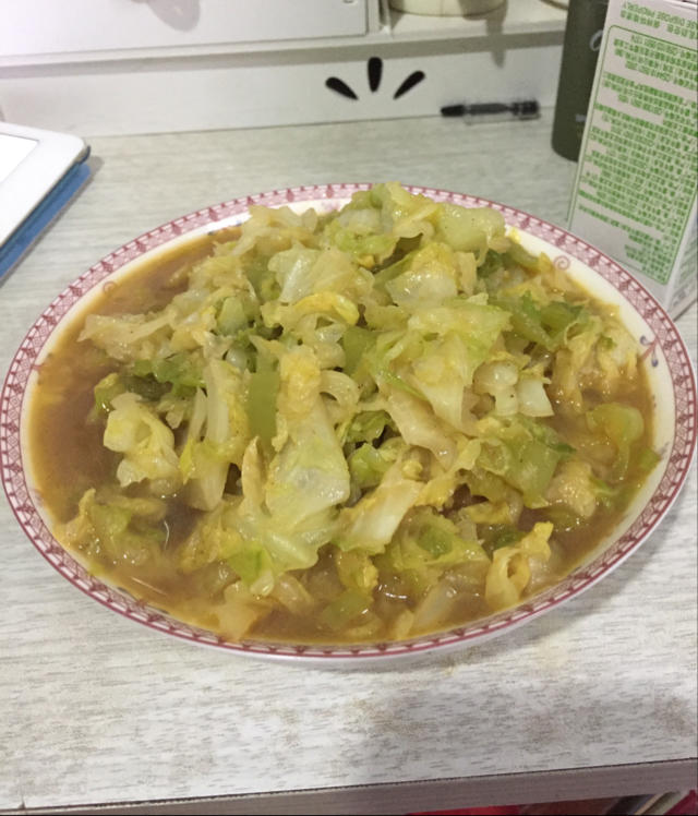 食物本身的味道—清炒白菜