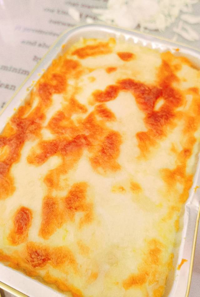 超拉丝芝士焗红薯❗奶香浓郁