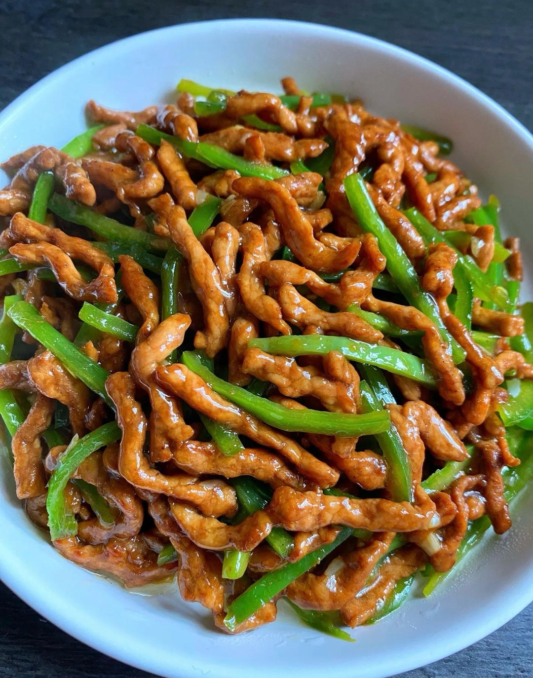 青椒肉丝的做法