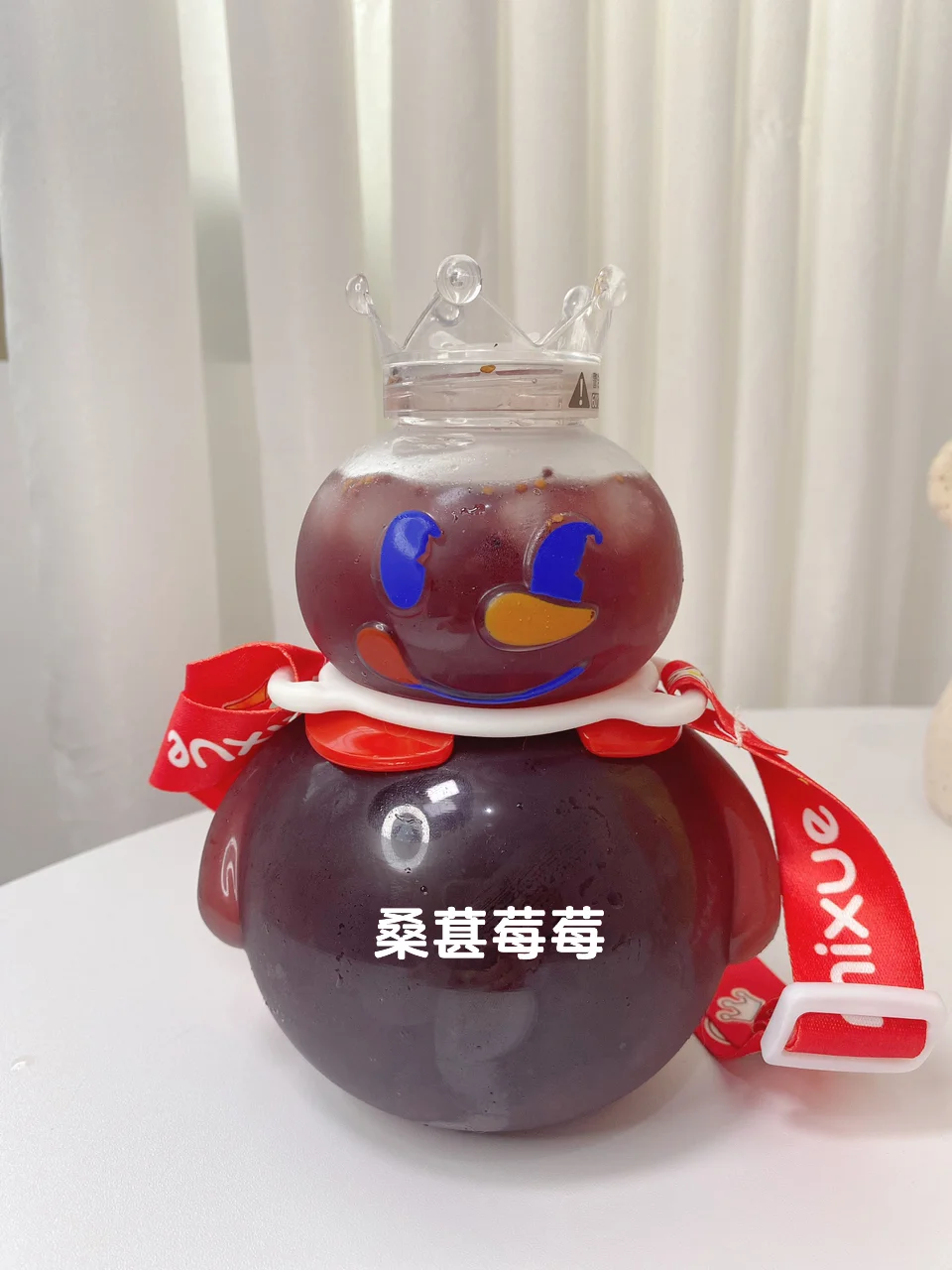 今日饮品：复刻蜜雪冰城桑葚莓莓🍓