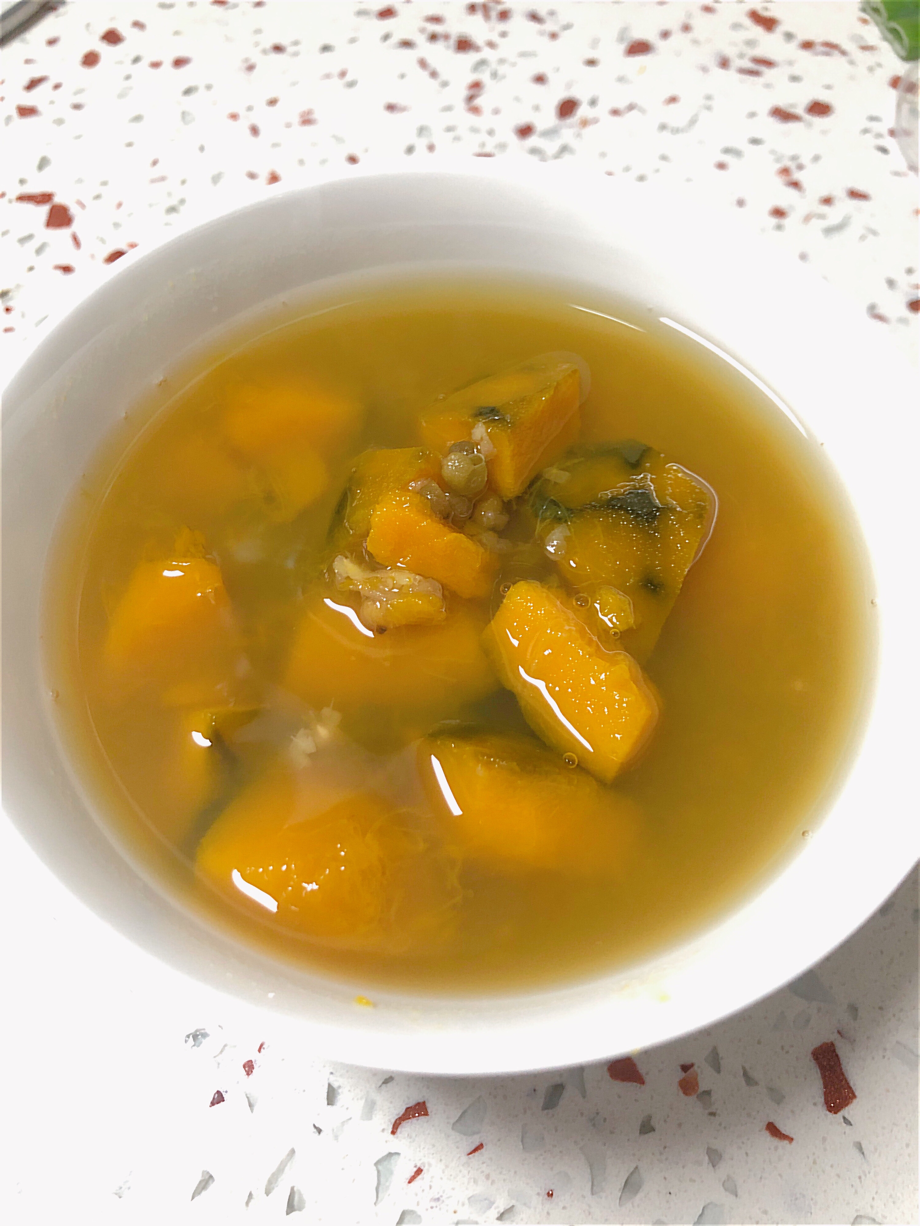 夏日最清凉～南瓜绿豆汤的做法
