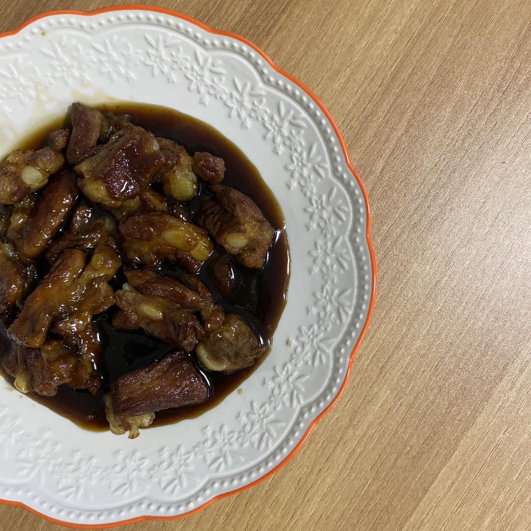 糖醋排骨/糖醋小排（不放油）（12345口诀做出正宗上海本帮）