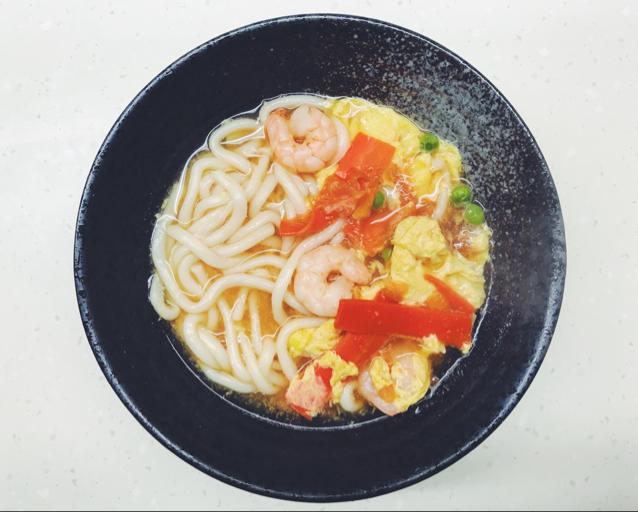 一碗乌冬面
