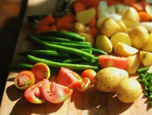 满口维生素的烤蔬菜的做法 步骤3