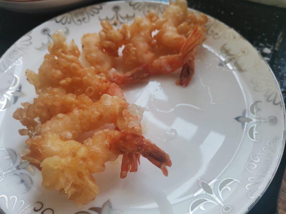 ㊙️炸日式天妇罗面糊的黄金比例✌️《炸天妇罗虾》《炸天妇罗南瓜》