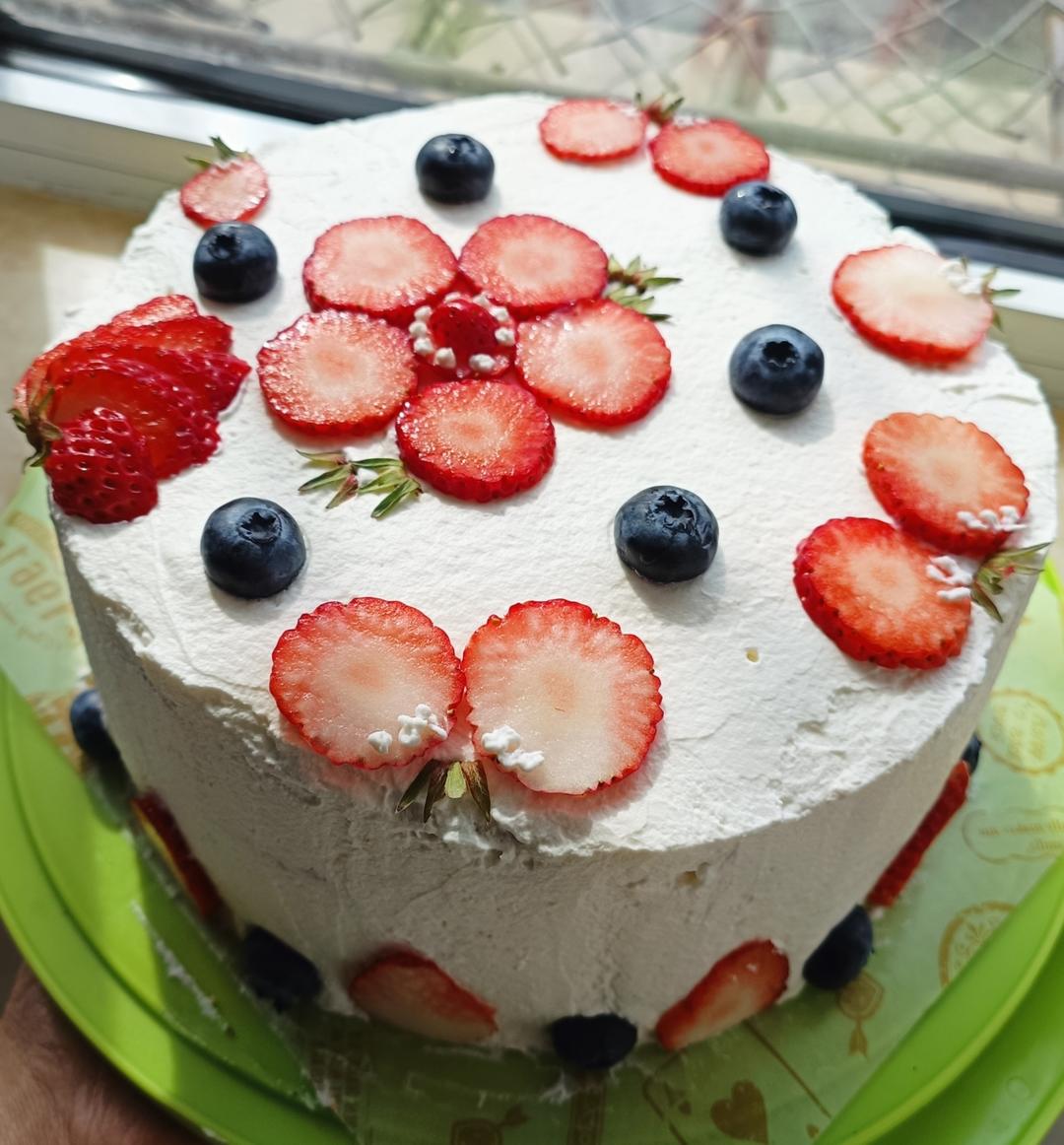 送给你一朵小红花|草莓盒子蛋糕