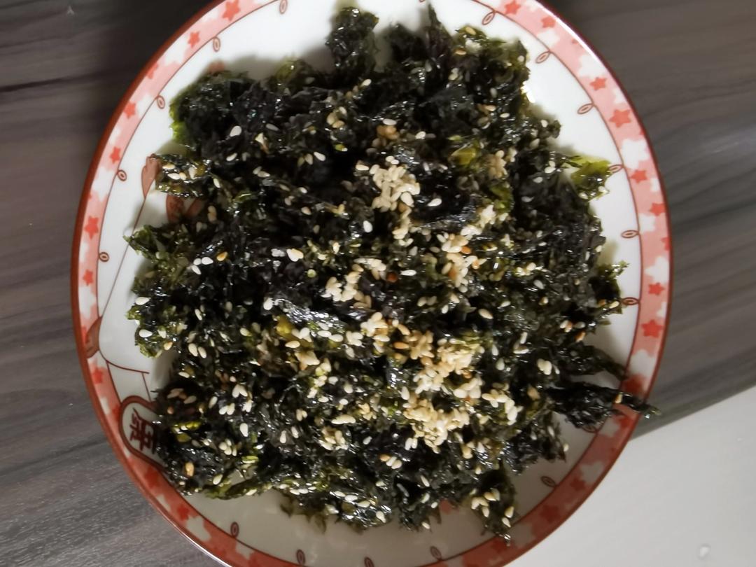 健康零食｜自制百搭海苔碎 扔掉你的波力海苔
