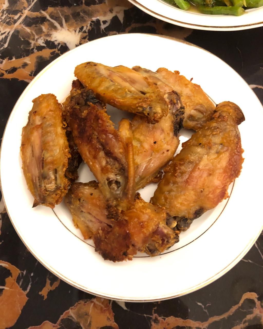 蒜香烤鸡腿