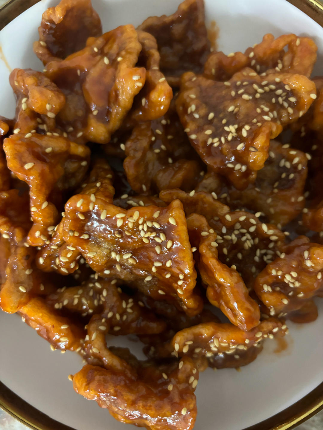 锅包肉（番茄酱版）