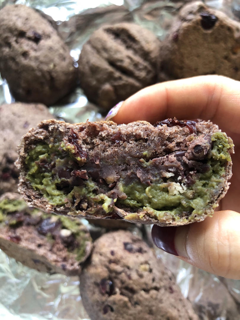 红豆抹茶卡仕达酱三明治（低糖低油版）