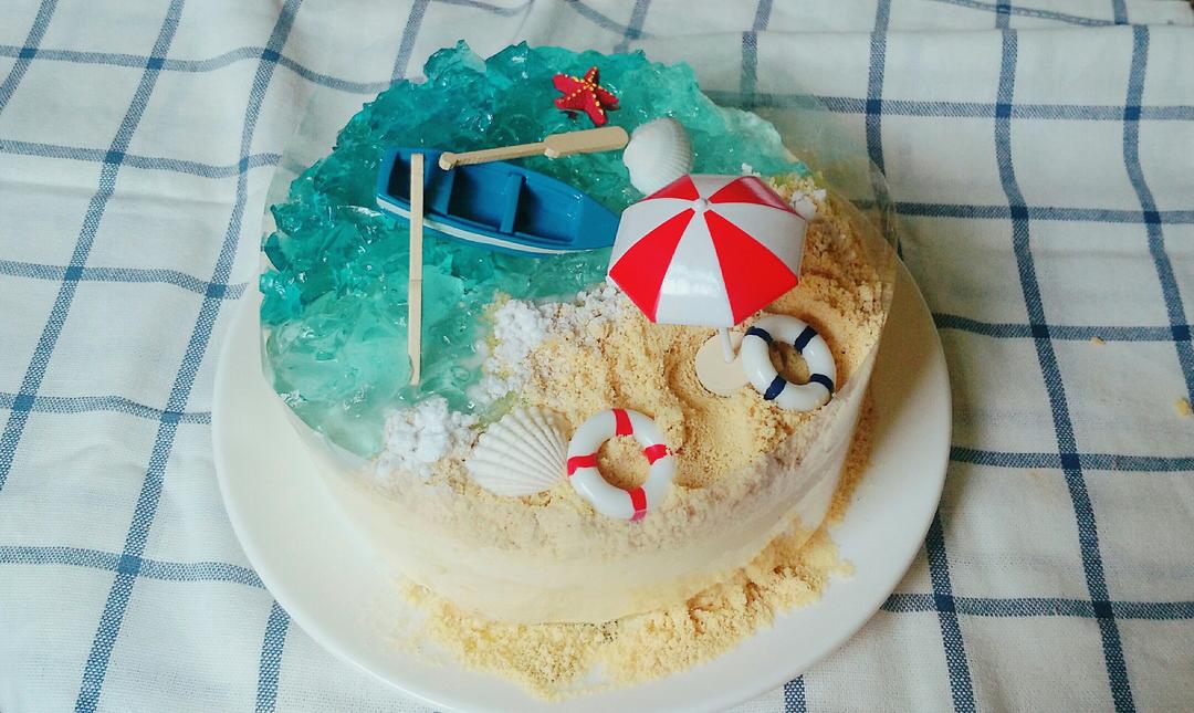 海洋酸奶慕斯蛋糕