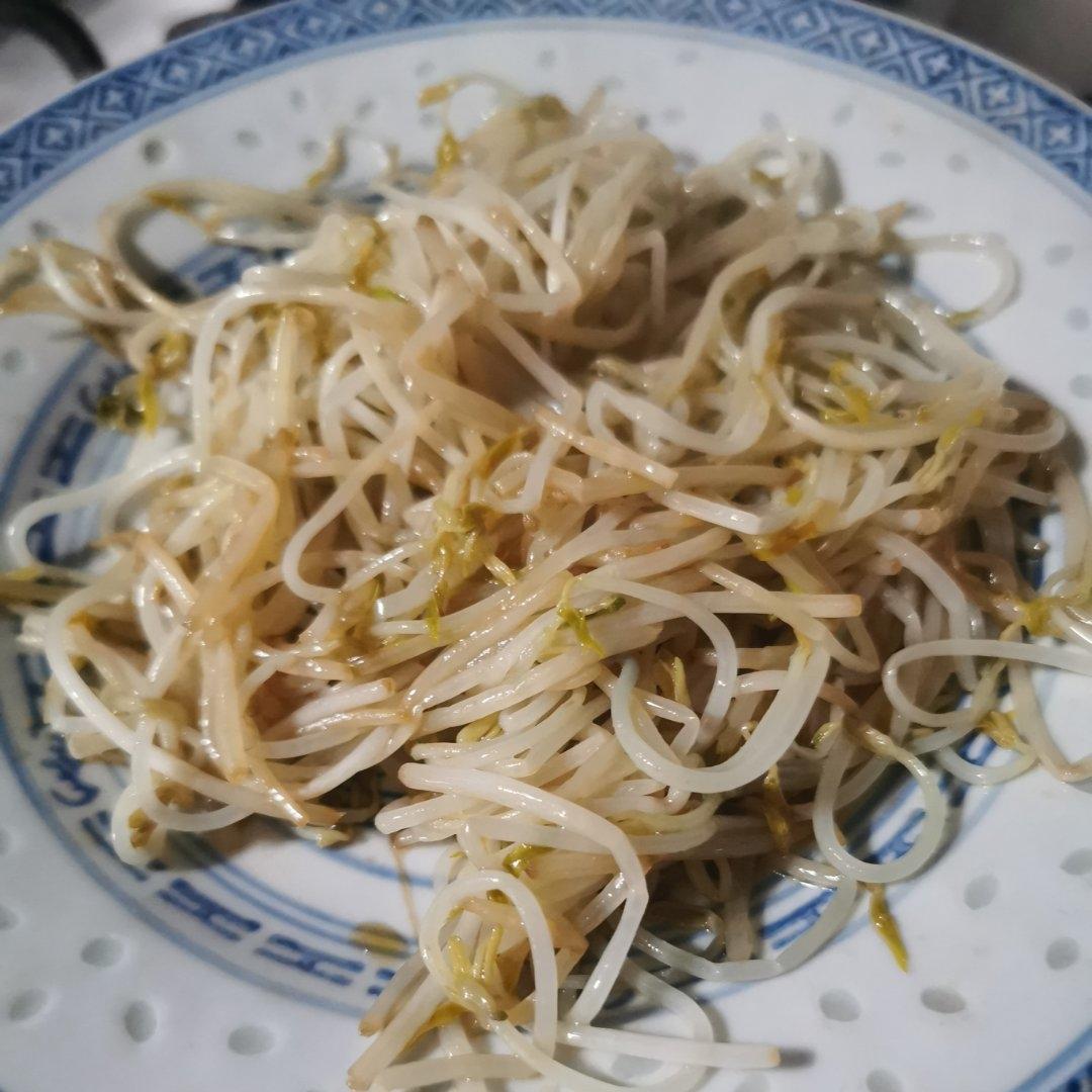 素炒豆芽菜