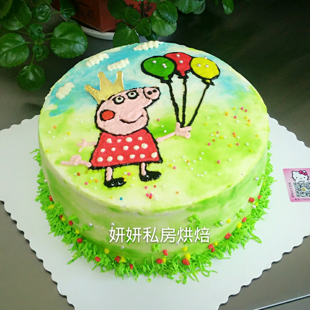 手绘蛋糕