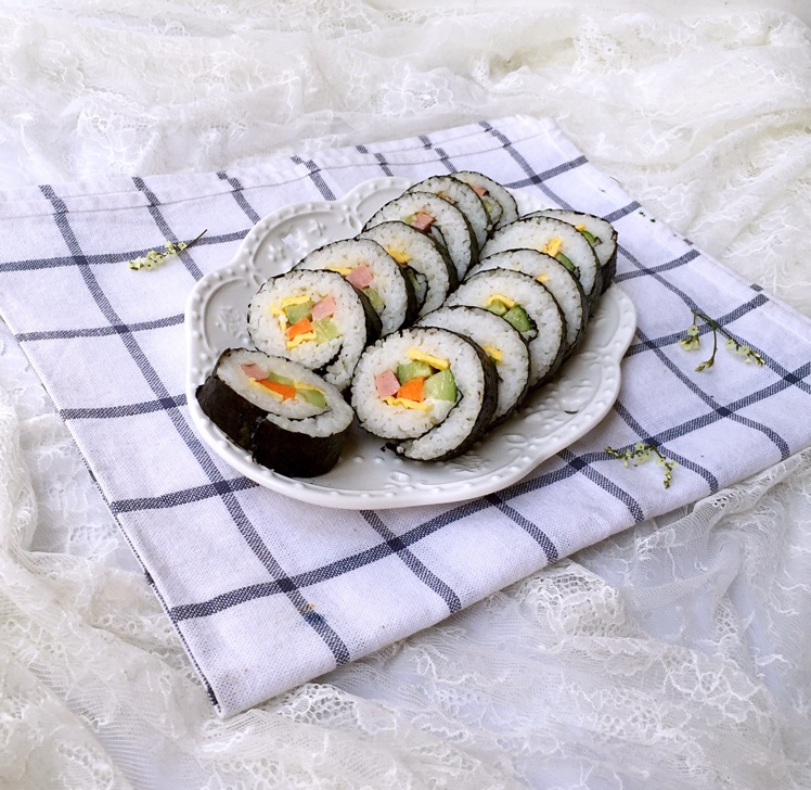 简单寿司/鸡蛋寿司/反转寿司/花样寿司/紫菜包饭