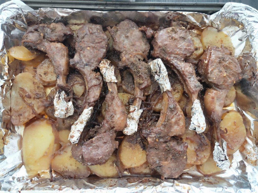 超好吃的烤羊排烤箱版