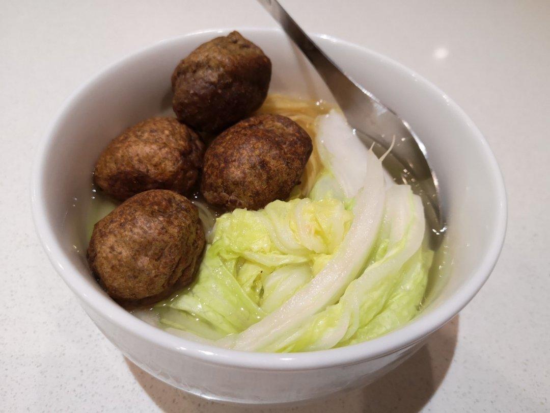 潮汕牛肉丸虾子面